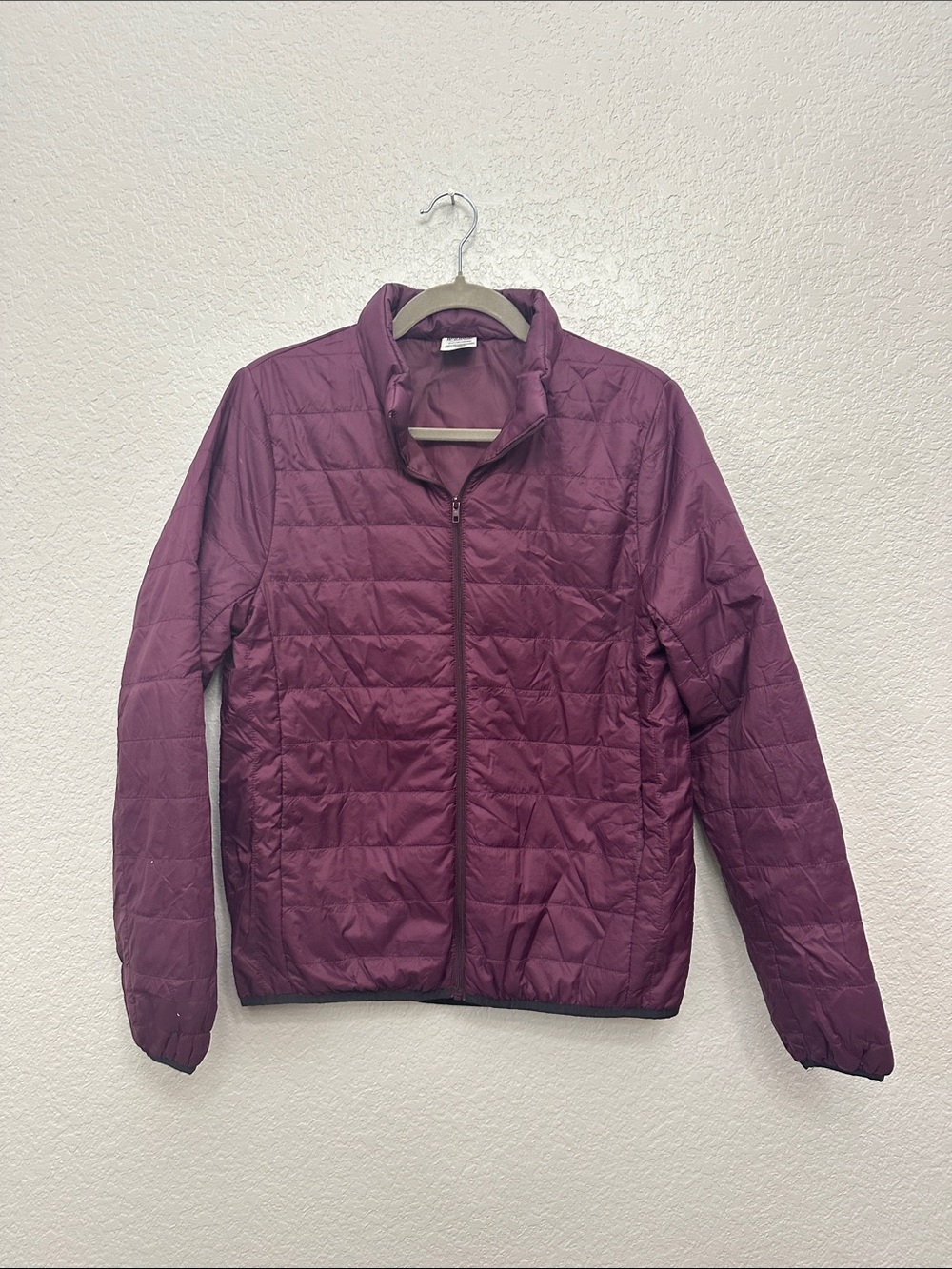 Victoria's Secret PINK Quilted Puffer Jacket in Purple Like New